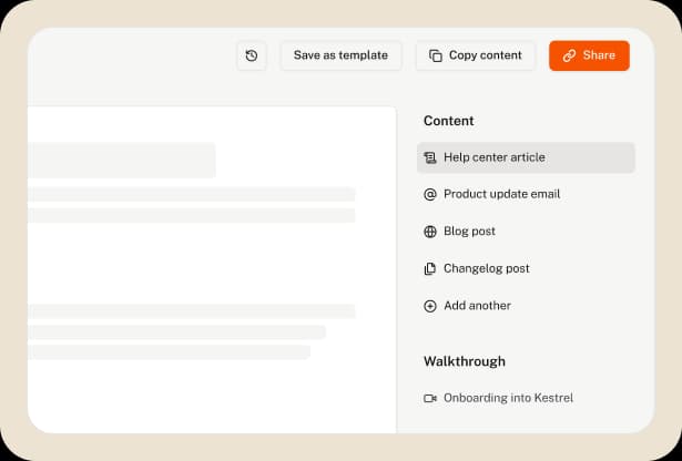 Multiple content formats