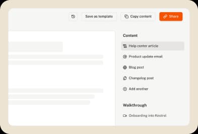 Multiple content formats