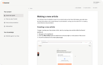 Product Screen Demo